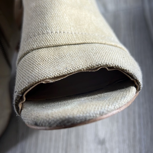 Splendid Darlene Canvas Peep Toe Bootie - Picture 15 of 16